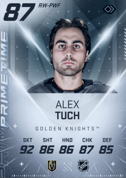 Alex Tuch Hockey Stats and Profile at