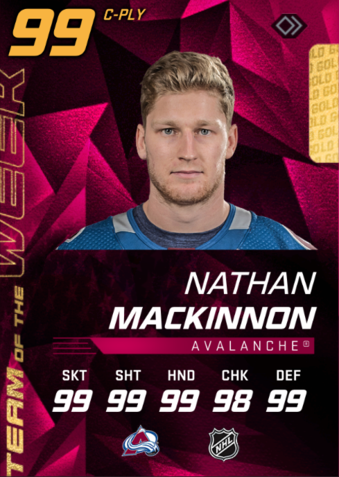 NHL99: Nathan MacKinnon is just a bigger version of ultra-driven