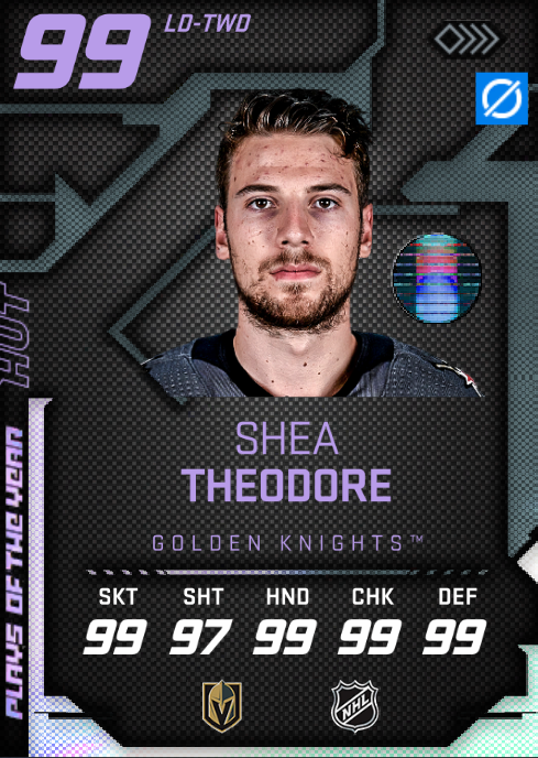 Shea Theodore Hockey Stats and Profile at
