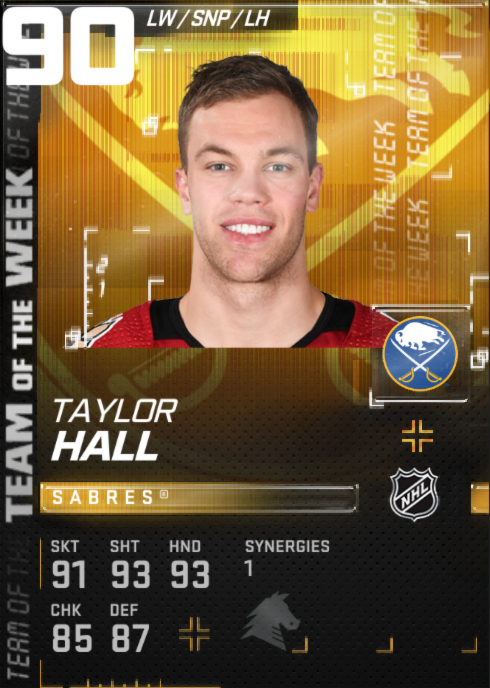 taylor hall nhl stats